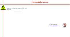Desktop Screenshot of neginpharma.com